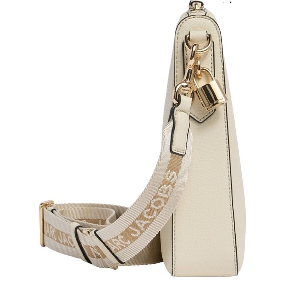 New Marc Jacobs Drifter Swing Pack Crossbody Leather Bag Marshmallow - Picture 4 of 6